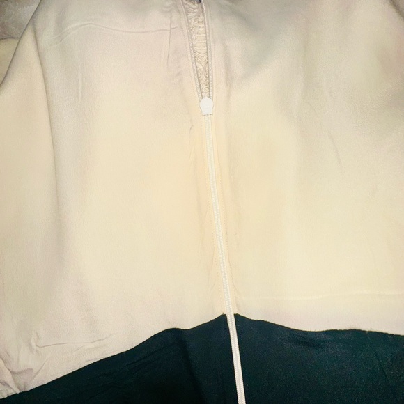 Gucci Red, Crème and Black Asymmetrical Dress with Gucci ivory dress cover. - Picture 11 of 15